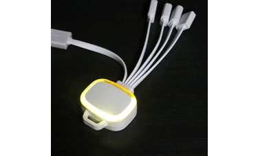 LED Charging Cable with Multiple Connectors